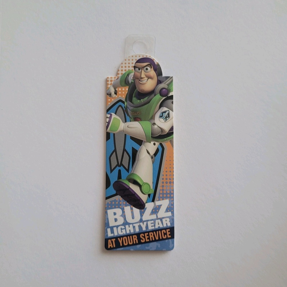 2010 Buzz Lightyear Hero Toy Story 3 Bookmark Magnetic Magnet UK Company If 6802 - Picture 2 of 16